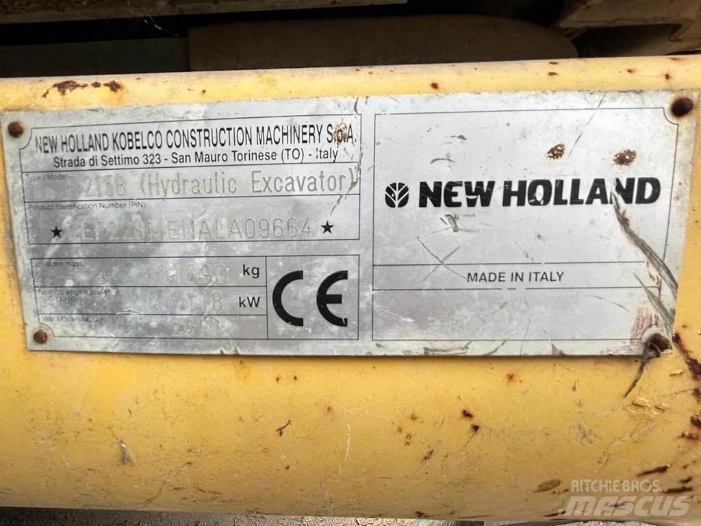 New Holland E215B Speciální bagry