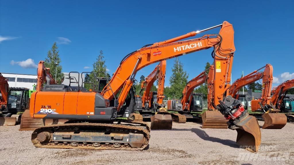 Hitachi ZX210LC-6 Pásová rýpadla