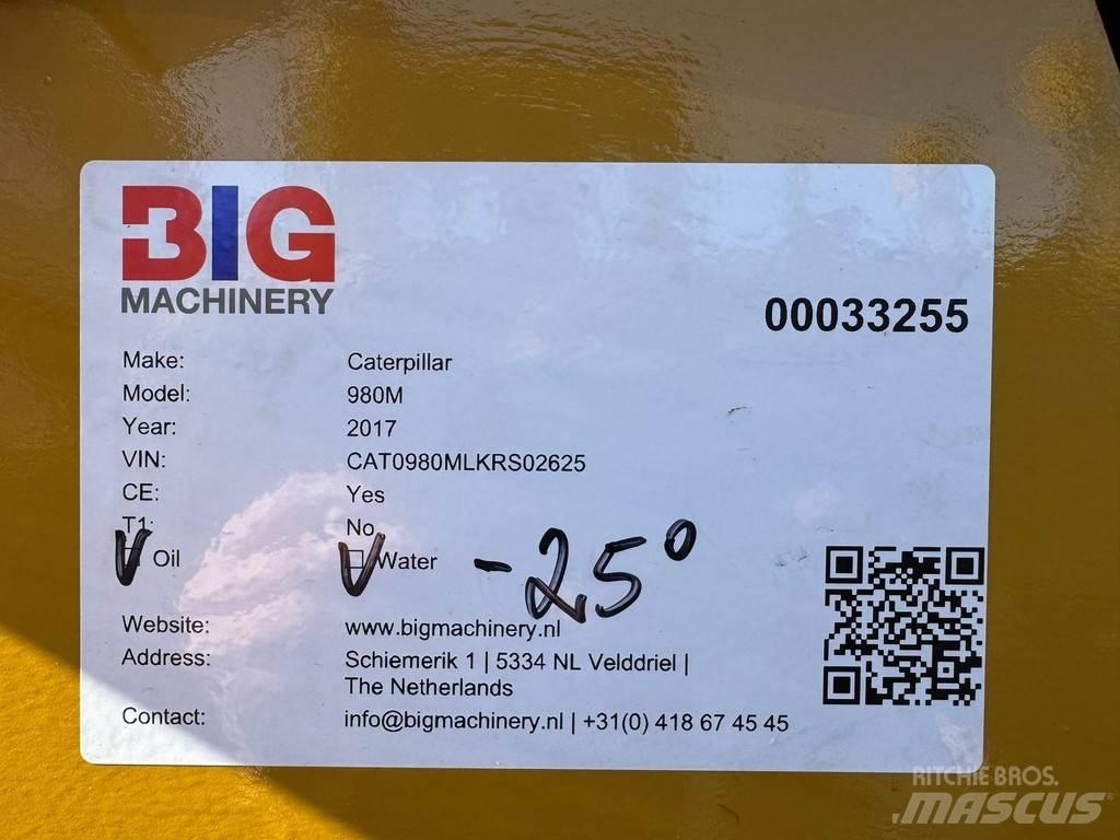 CAT 980M Kolové nakladače