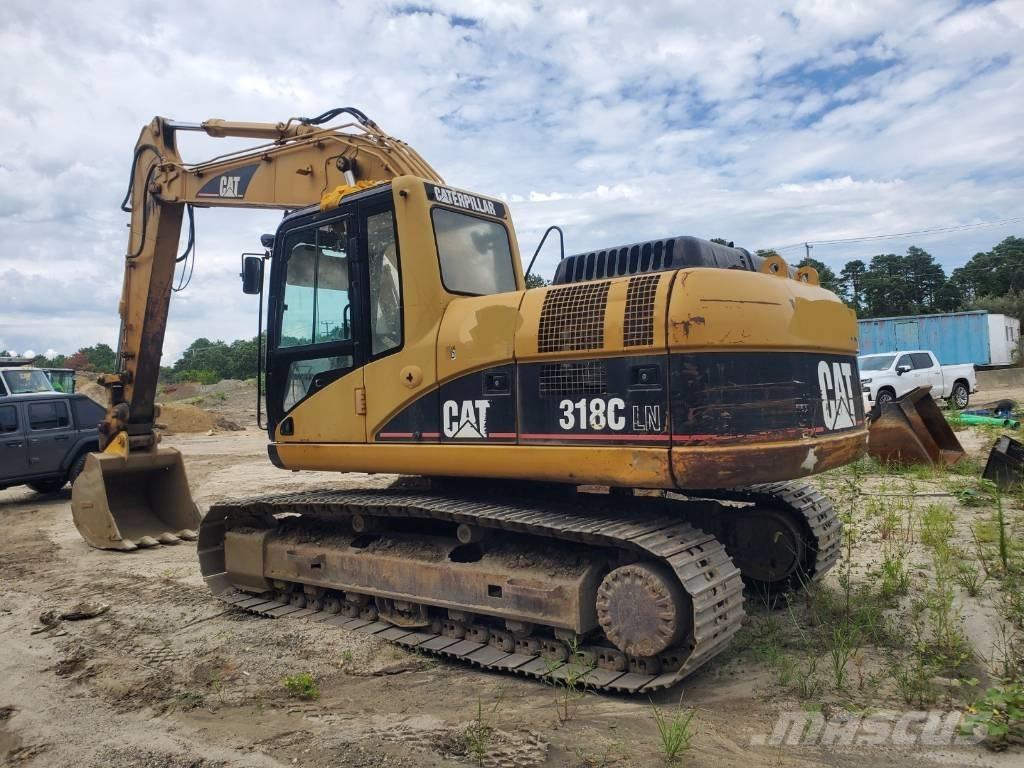 CAT 318 C LN Pásová rýpadla