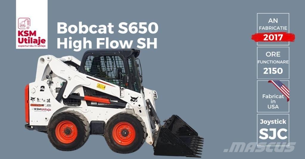 Bobcat S 650 Smykem řízené nakladače