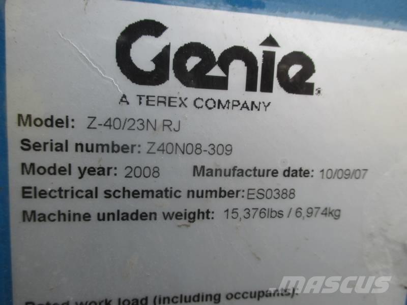 Genie Z 40/23 N RJ Kloubové plošiny