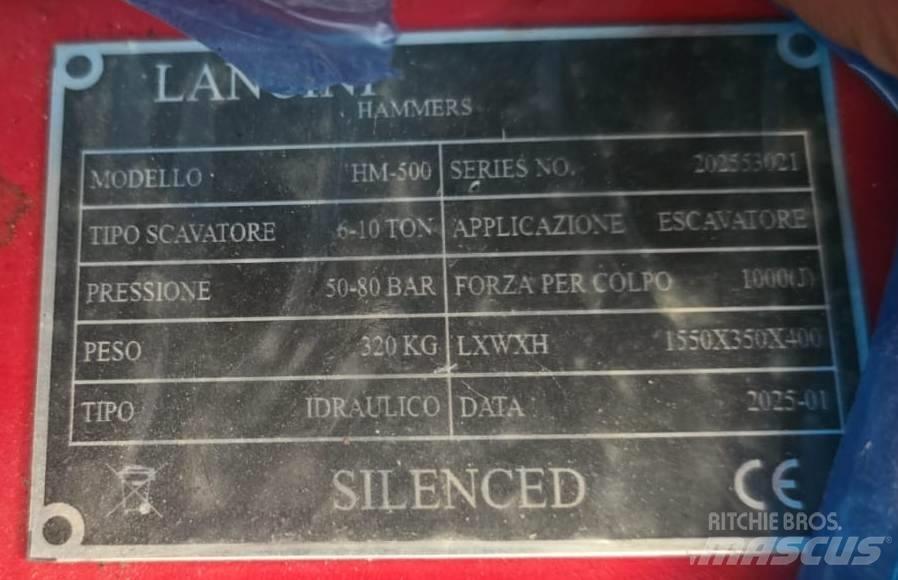  LANCINI HM500 Bourací kladiva / Sbíječky