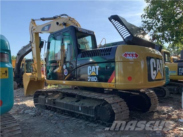 CAT 318DL Pásová rýpadla