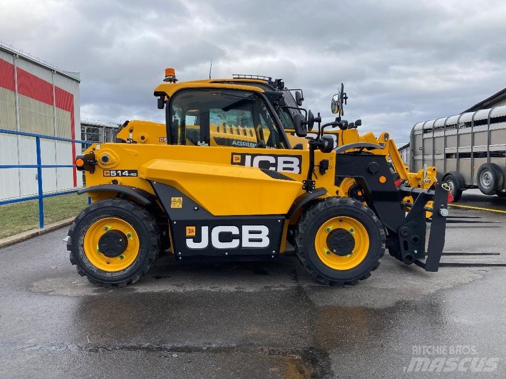 JCB 514-40 Agri Teleskopické nakladače pro zemědělství