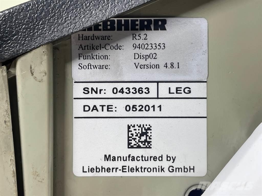 Liebherr A 924 C Elektronika