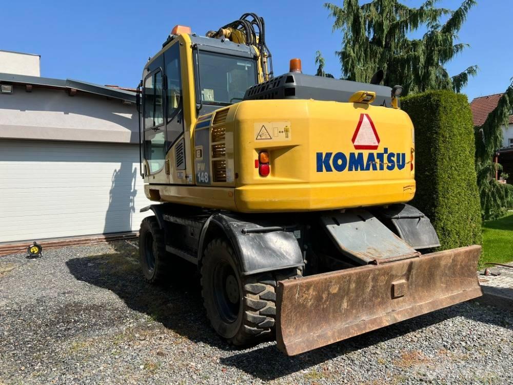 Komatsu PW 148-8 Kolová rýpadla