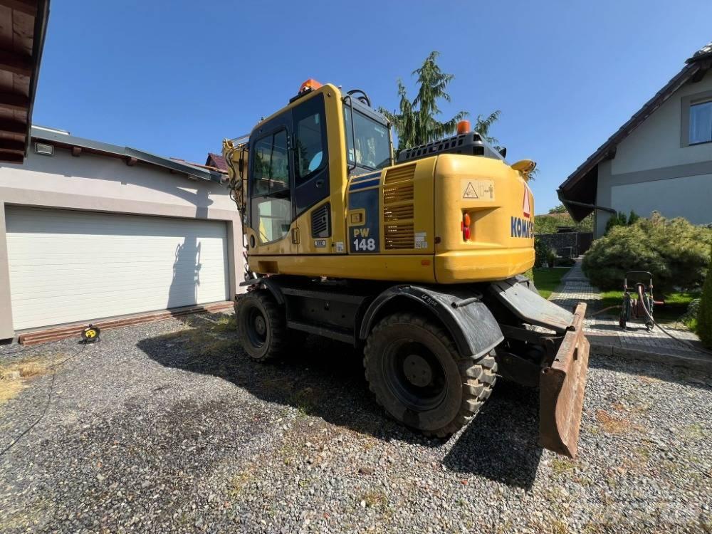 Komatsu PW 148-8 Kolová rýpadla
