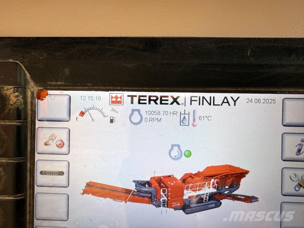 Terex Finlay J 1175 Mobilní drtiče