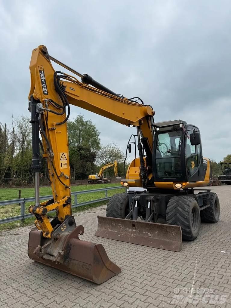 JCB JS 145W Kolová rýpadla