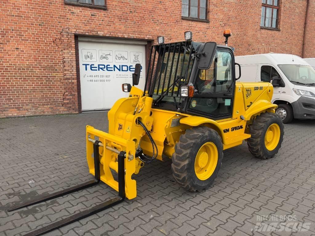 JCB 520-50 Teleskopické manipulátory
