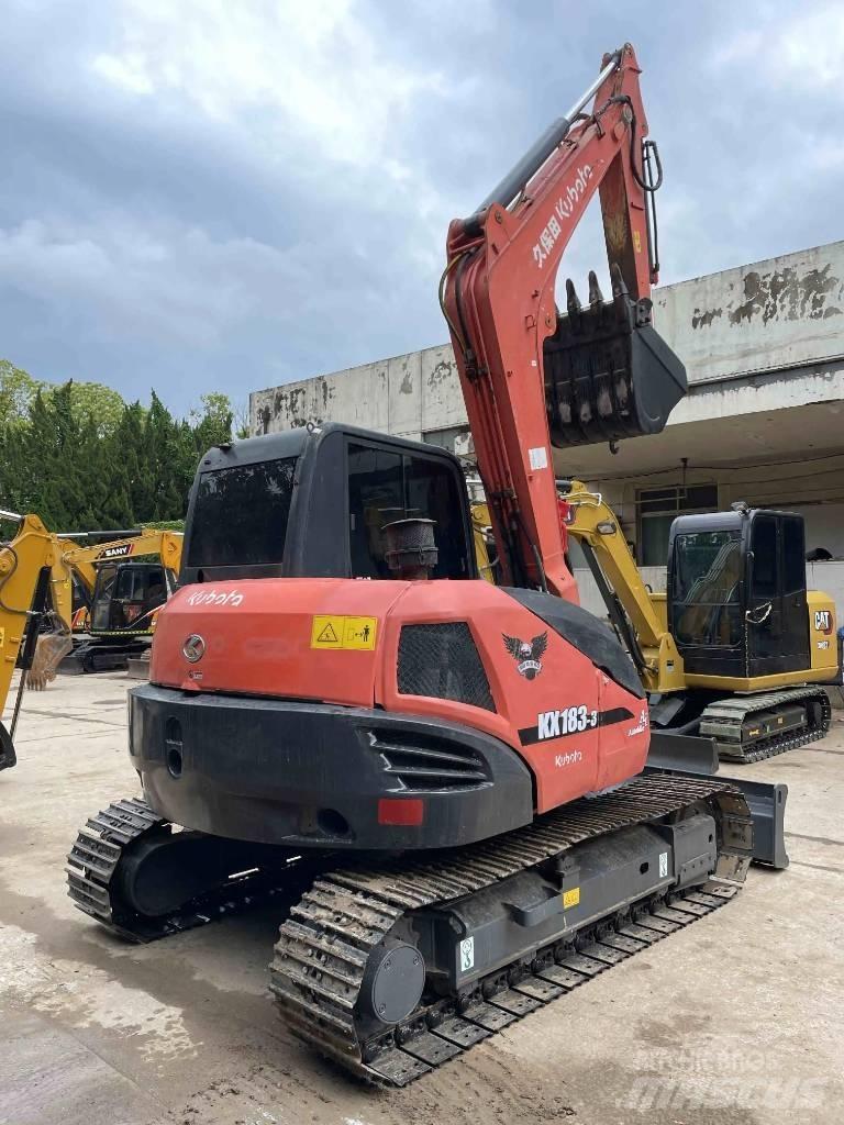 Kubota KX163 Pásová rýpadla
