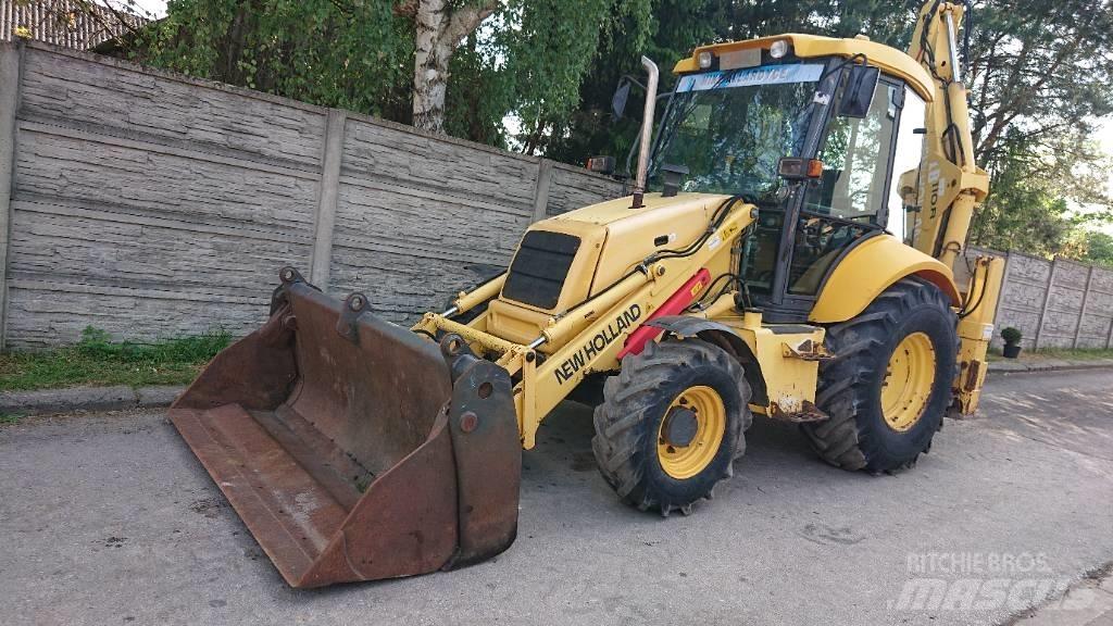 New Holland LB 110 Rýpadlo-nakladače