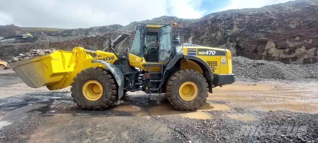 Komatsu WA470-8 Kolové nakladače