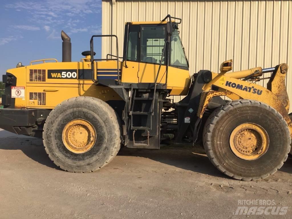 Komatsu WA500-6 Kolové nakladače
