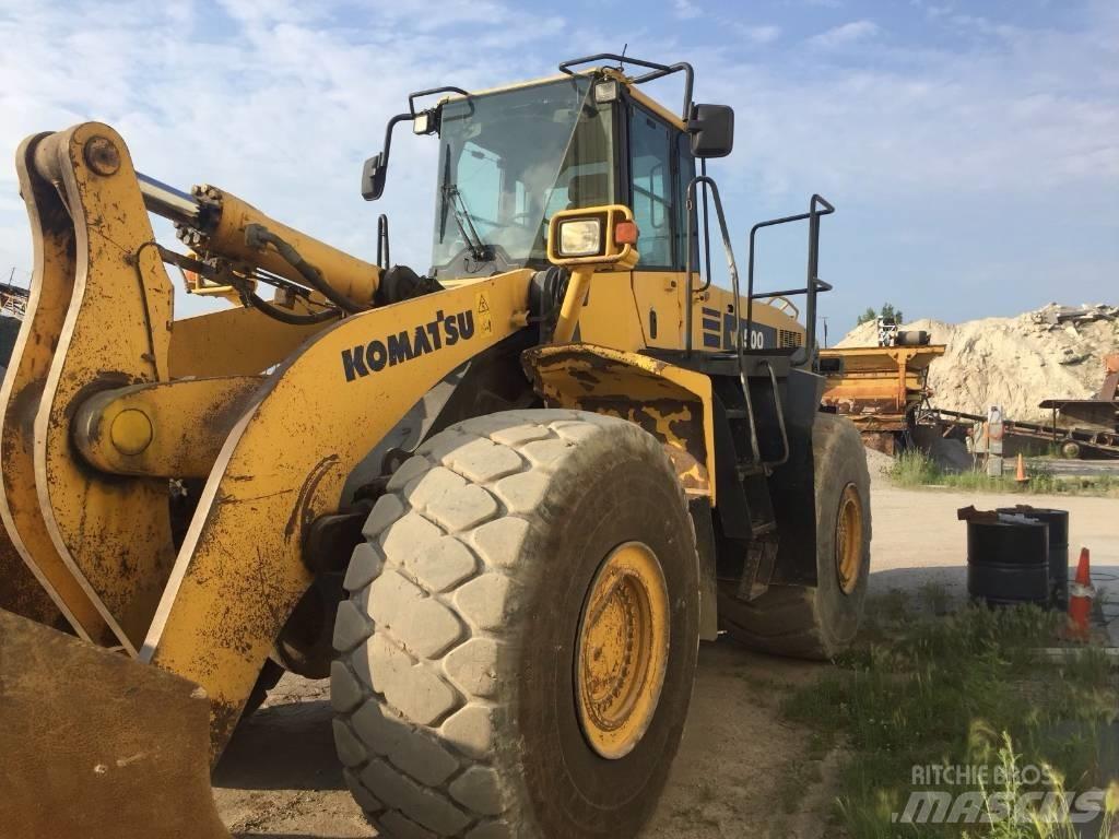Komatsu WA500-6 Kolové nakladače