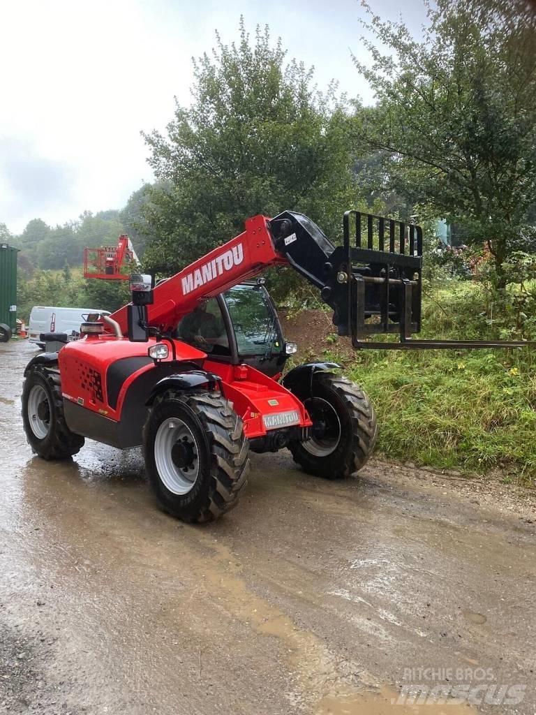 Manitou MT732 Teleskopické nakladače pro zemědělství