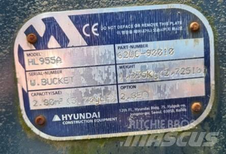 Hyundai HL955A Lopaty