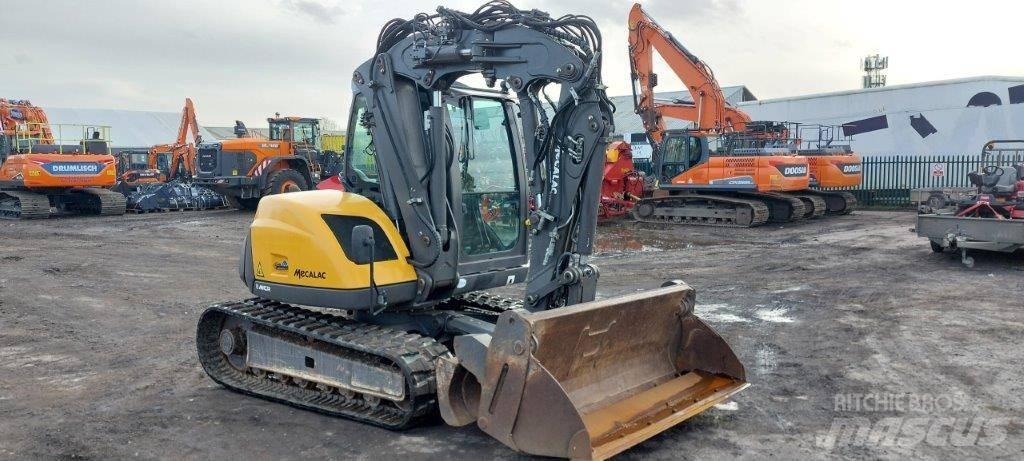 Mecalac 8MCR Mini rýpadla < 7t