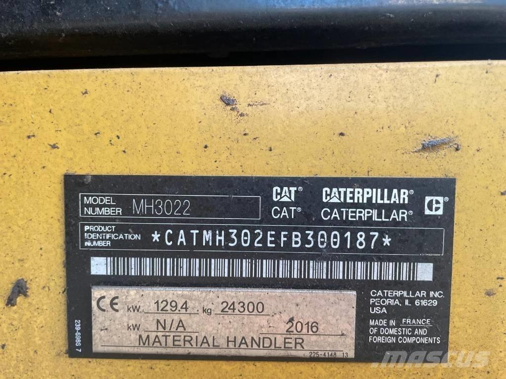 CAT MH 3022 Stroje pro manipulaci s odpadem