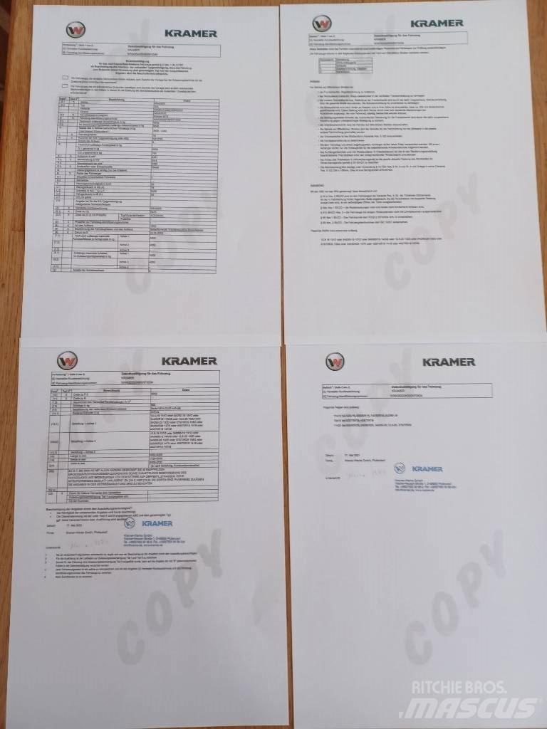 Kramer 5075 Kolové nakladače