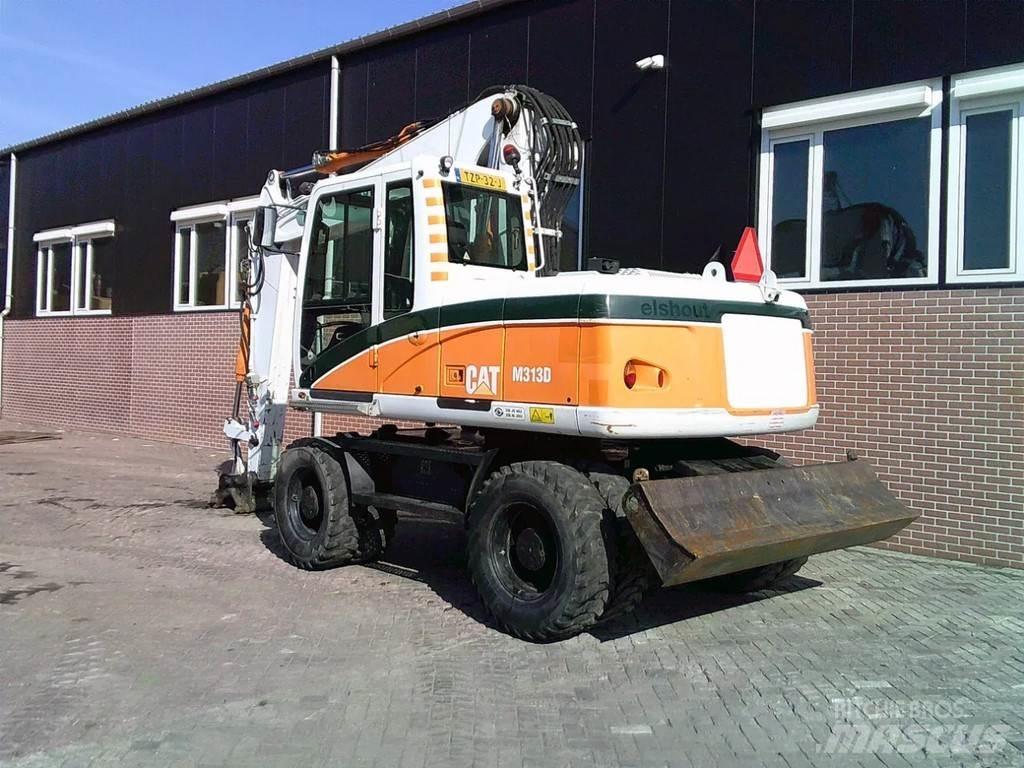 CAT M313D Kolová rýpadla