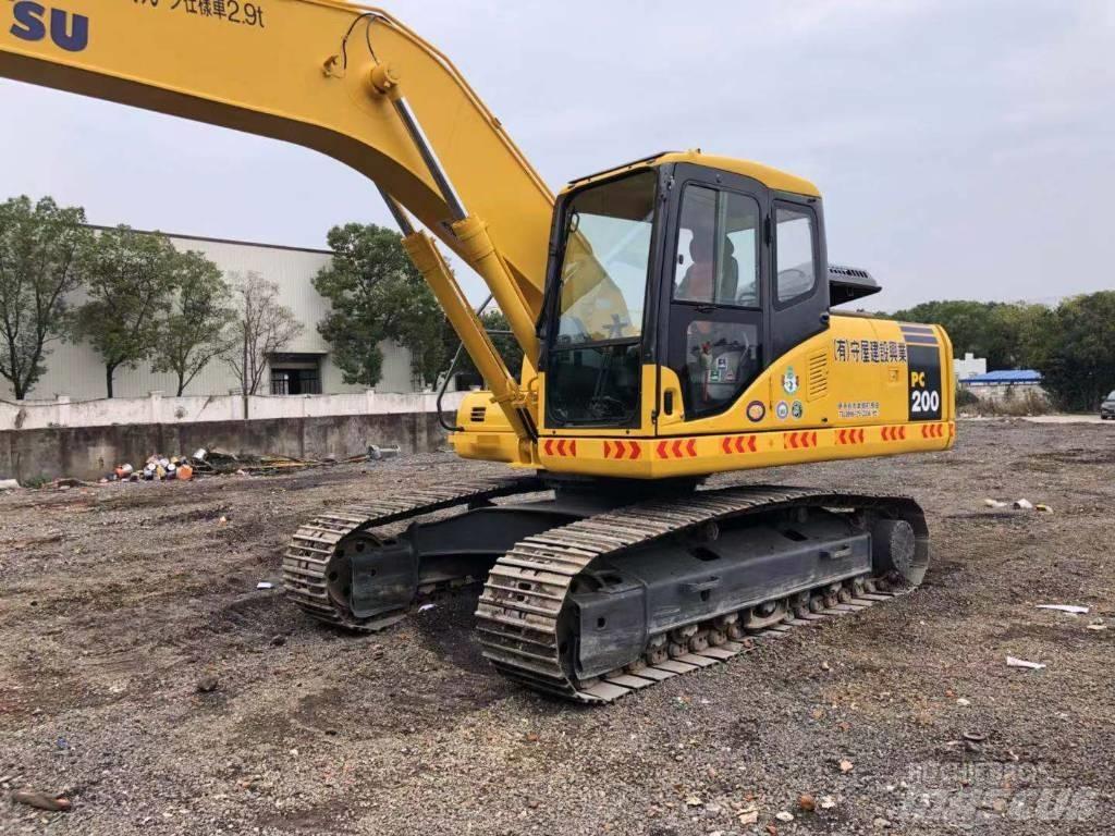 Komatsu pc200-7 Pásová rýpadla