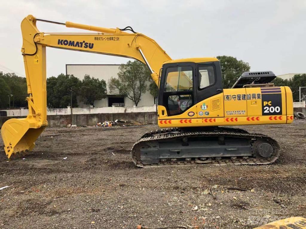 Komatsu pc200-7 Pásová rýpadla