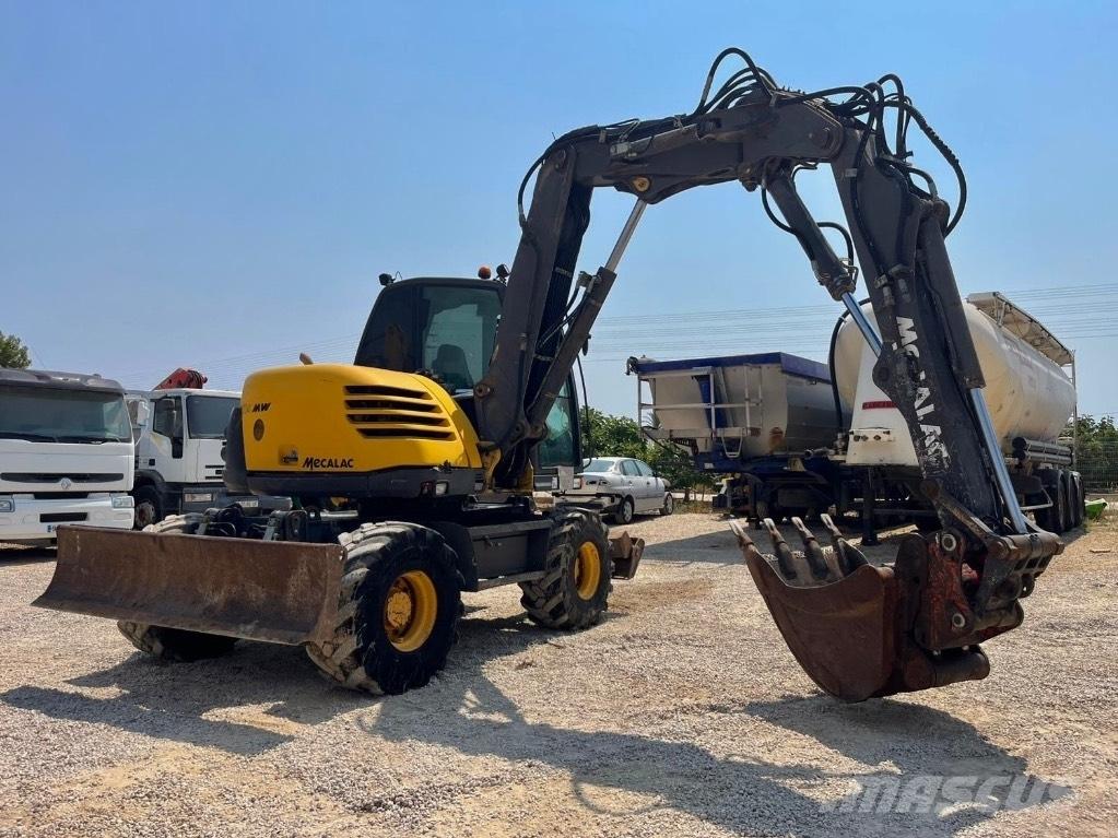 Mecalac 714 MW Kolová rýpadla