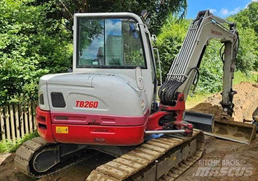 Takeuchi TB 260 Mini rýpadla < 7t