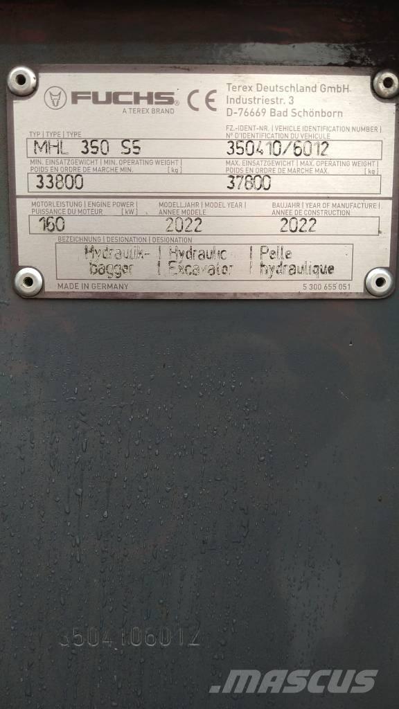 Fuchs 350 Přístavní nakladače