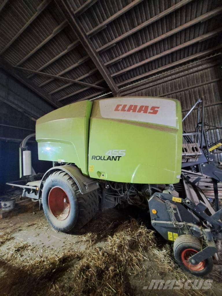 CLAAS 455 Uniwrap Lis na válcové balíky