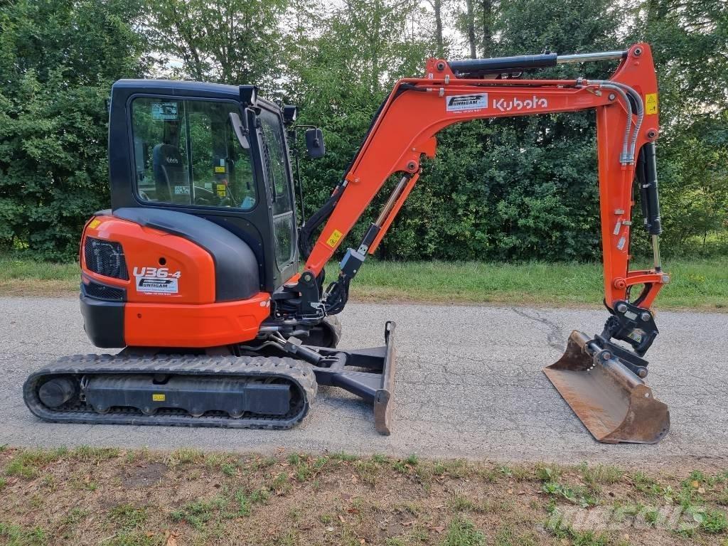 Kubota U 36-4 Mini rýpadla < 7t