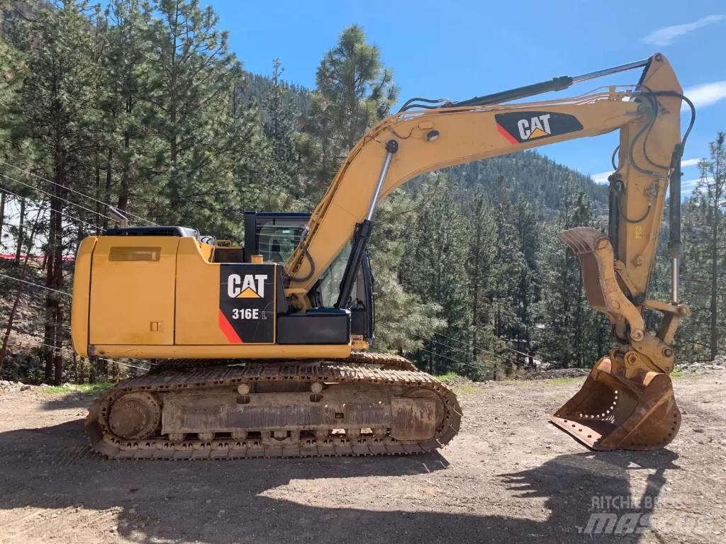 CAT 316 EL Pásová rýpadla