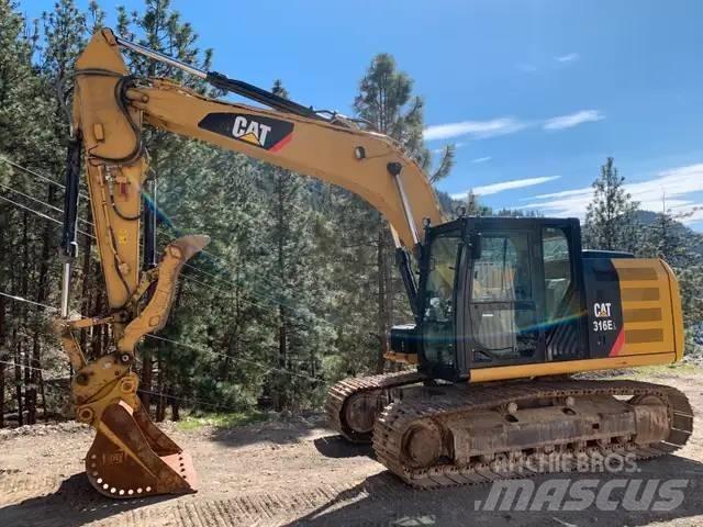 CAT 316 EL Pásová rýpadla
