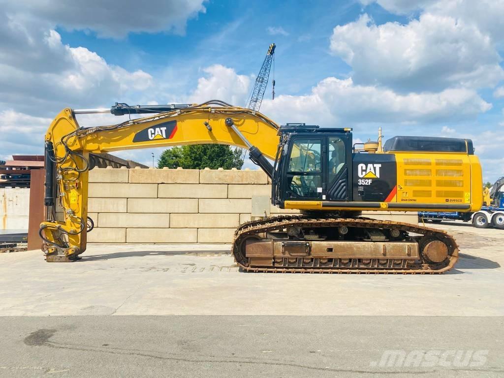 CAT 352f xe Pásová rýpadla
