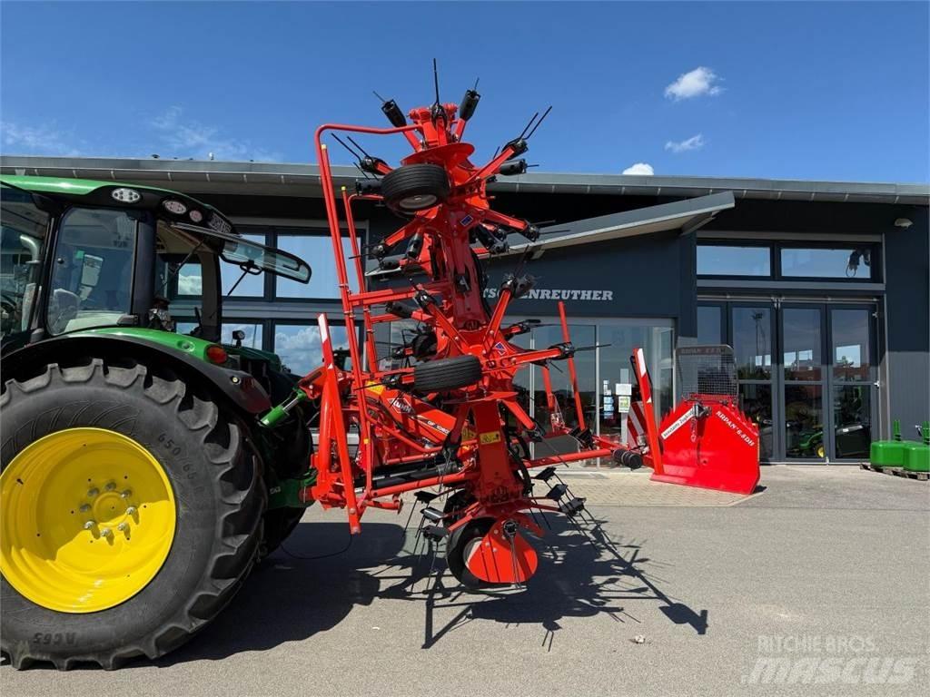 Kuhn GF 10803 Obraceče a shrabovače sena