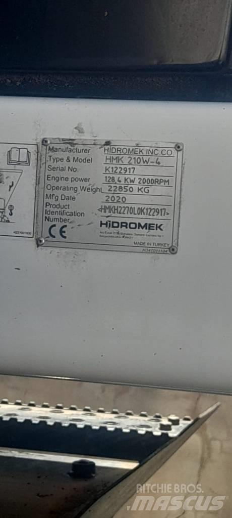 Hidromek HMK 210 W Kolová rýpadla