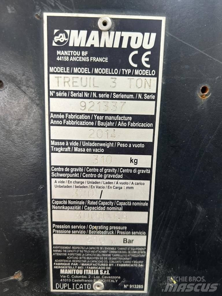 Manitou WINCH 3T Ostatní komponenty