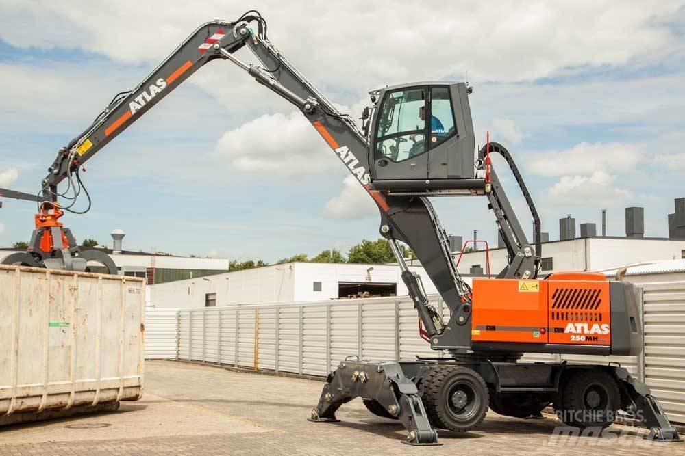 Atlas MH 250 Stroje pro manipulaci s odpadem