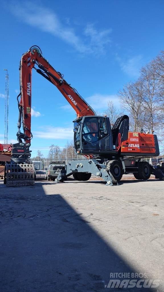 Atlas MH 250 Stroje pro manipulaci s odpadem