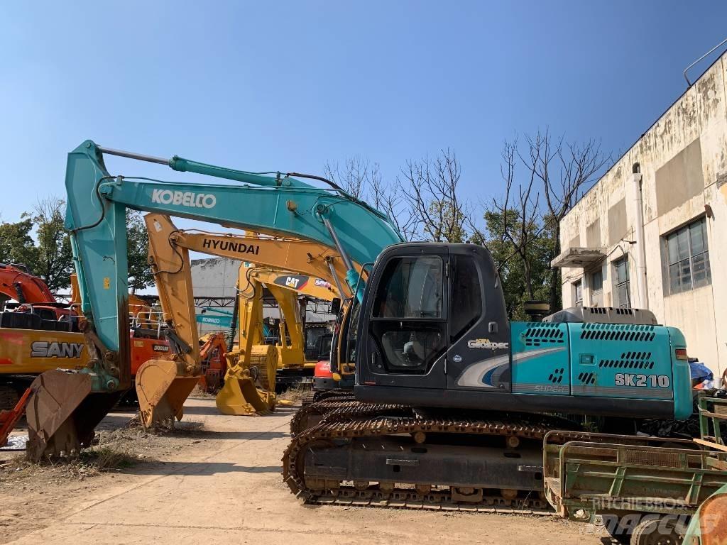 Kobelco SK 210 LC-8 Pásová rýpadla
