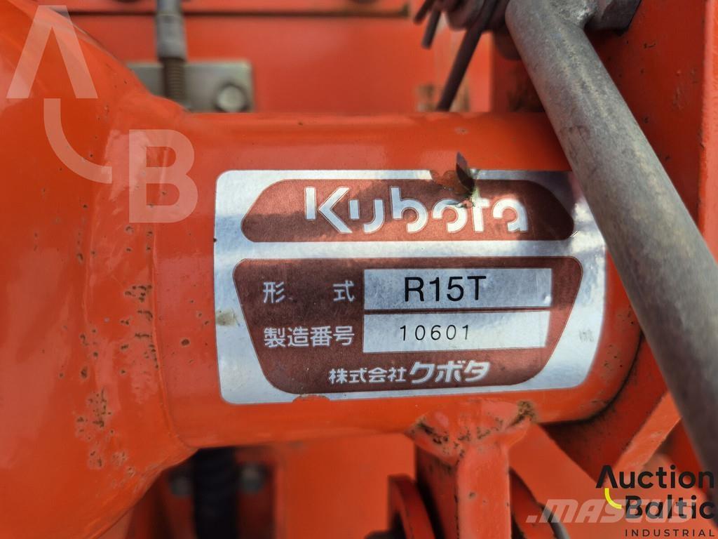 Kubota R 15T Rotační brány a půdní frézy