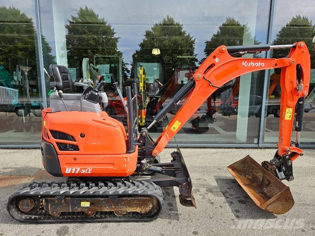 Kubota u17-3a Mini rýpadla < 7t