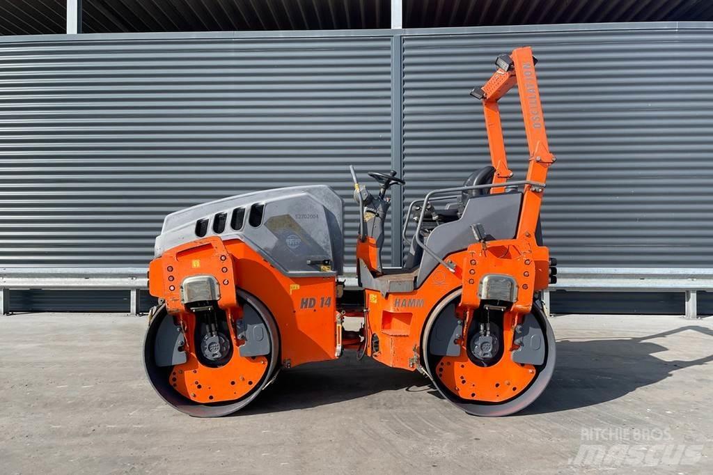 Hamm HD 14 VV Tandemové válce
