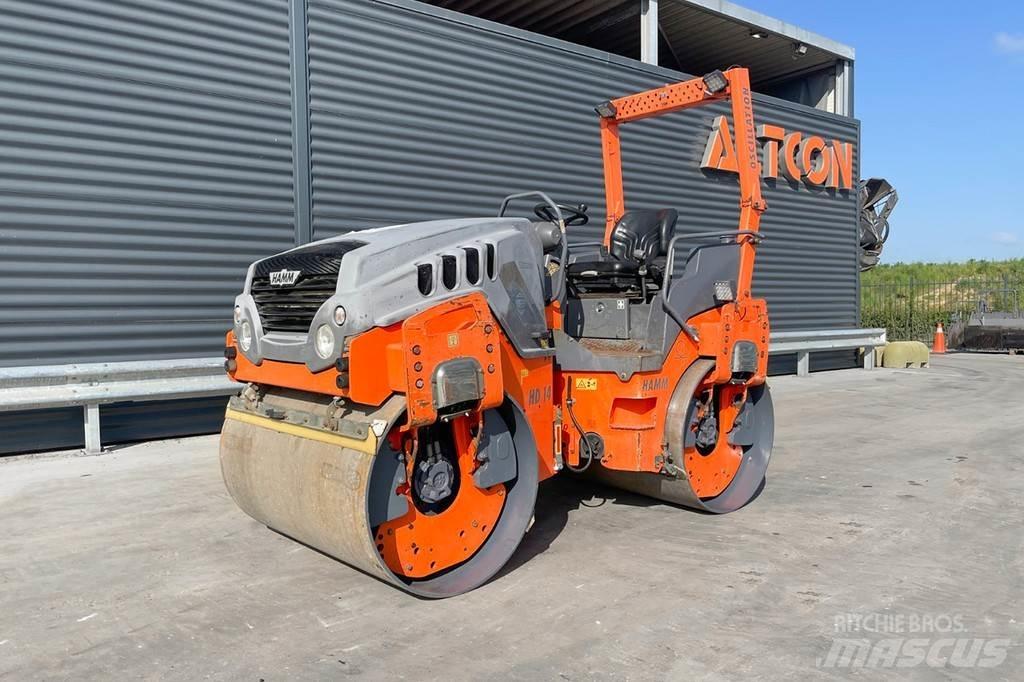 Hamm HD 14 VV Tandemové válce