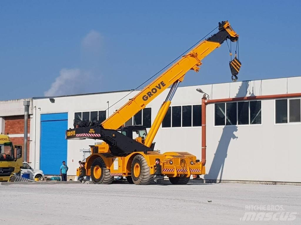 Grove RT 740 Jeřáby pro těžký terén