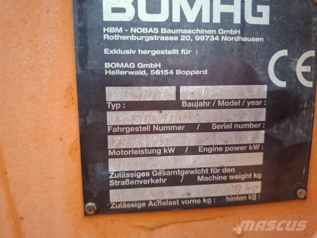 Bomag BG 110 TA Grejdry