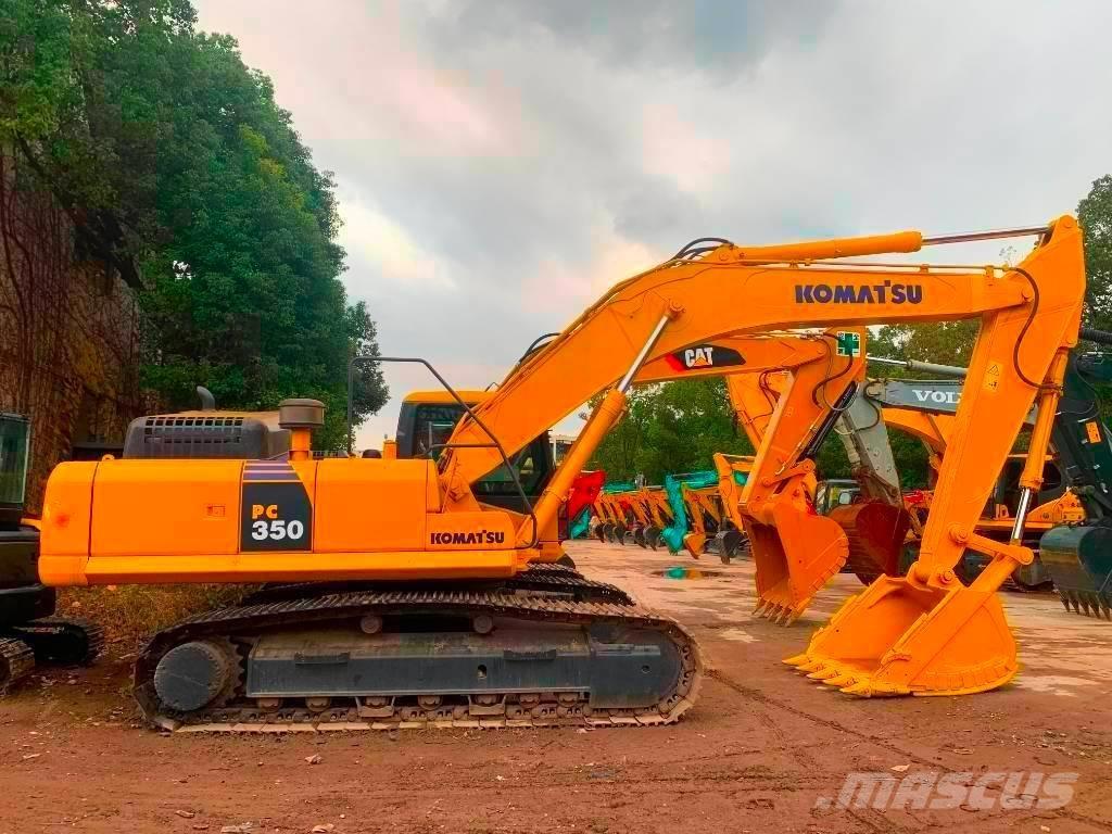 Komatsu PC 350-7 Pásová rýpadla