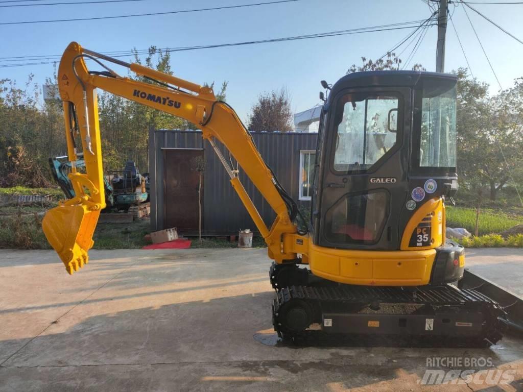 Komatsu PC 35 MR Mini rýpadla < 7t